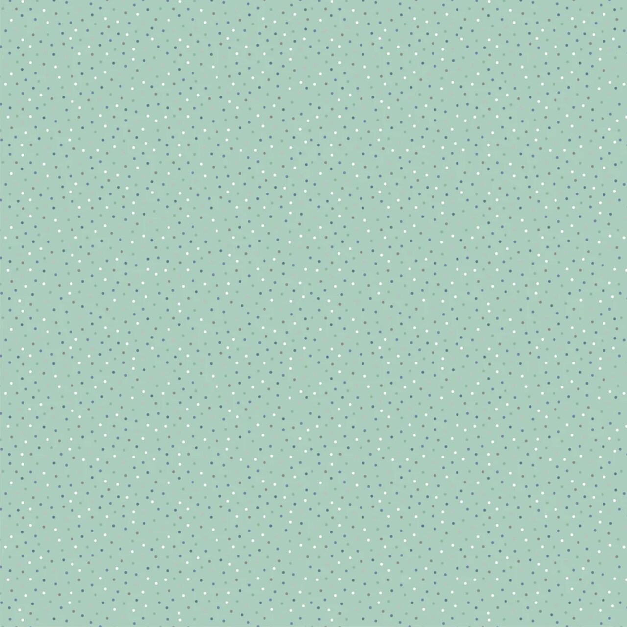 Fabric Poppie Cotton Sea Glass Mint Country Confetti by the Quarter Yard CC20185
